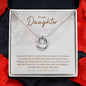Daughter Pendant, Good luck Necklace | Custom Heart Design
