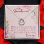 Lucky In Love Necklace to Sweetheart | Custom Heart Design