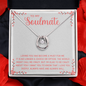 Lucky In Love Necklace for Soulmate | Custom Heart Necklace