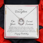 Daughter Pendant, Good luck Necklace | Custom Heart Design