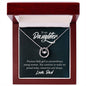Daughter Pendant, Good luck Necklace | Custom Heart Design