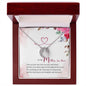 Mother in Law Silver Necklace-Your kind support - Custom Heart Design