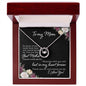 Mom Contemporary Silver Necklace-So much of me - Custom Heart Design