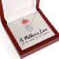 Mom Contemporary Silver Necklace-The heart of the family - Custom Heart Design