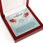 Lucky In Love Necklace for Girlfriend | Custom Heart Design