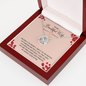Lucky in Love Necklace for Wife | Custom Heart Necklace