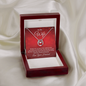 Lucky In Love Necklace for Wife | Custom Heart Design
