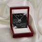 Mom Contemporary Silver Necklace-So much of me - Custom Heart Design