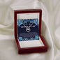 Mother in law Silver Necklace-Open arms & warm heart - Custom Heart Design