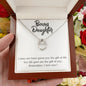 Daughter Pendant, Good luck Necklace | Custom Heart Design