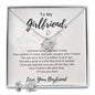 Girlfriend Jewelry Set, Love Knot Necklace Set | Custom Heart Design