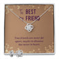 Best Friend Love Knot Jewelry Set-True friends are never far apart - Custom Heart Design