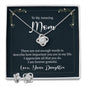 Mom Love Knot Jewerly Set - There are not enough words - Custom Heart Design