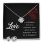 Girlfriend Jewelry Set, Love Knot Necklace Set | Custom Heart Design