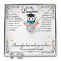 Love Knot Graduation Jewelry Set | Custom Heart Design
