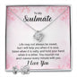 Soulmate Love Knot Jewelry Set-Life is not always sweet - Custom Heart Design