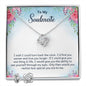 Soulmate Love Knot Jewelry Set-I wish I could turn back time - Custom Heart Design