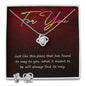 Soulmate For You Love Knot Jewelry Set - Custom Heart Design