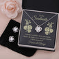 Soulmate Love Knot Jewelry Set-I couldn't love you more - Custom Heart Design