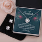 Soulmate Love Knot Jewelry Set-Each day with you - Custom Heart Design