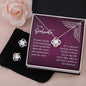 Soulmate Love Knot Jewelry Set-In your smile | Custom Heart Design