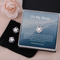 Love Knot Jewelry Set for Mom | Custom Heart Design