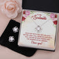 Soulmate Love Knot Jewelry Set-Woman of my dreams - Custom Heart Design