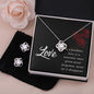 Soulmate Love Knot Jewelry Set-Love is a promise - Custom Heart Design