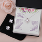 Sentimental Love Knot Jewelry Set for Mom | Custom Heart Design