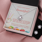 Happy Birthday Love Knot Jewelry Set | Custom Heart Design