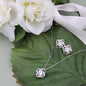 Love Knot Jewelry Set for Sister | Custom Heart Design