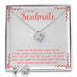 Soulmate Love Knot Jewelry Set-Loving you is a must - Custom Heart Design