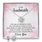 Soulmate Love Knot Jewelry Set-Life may not always be sweet - Custom Heart Design