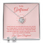 Girlfriend Jewelry Set, Love Knot Necklace Set | Custom Heart Design
