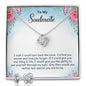 Soulmate Love Knot Jewelry Set-I wish I could turn back time - Custom Heart Design