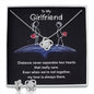 Girlfriend Jewelry Set, Love Knot Necklace Set | Custom Heart Design