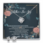 Love Knot Jewelry Set To Mother In Law | Custom Heart Design