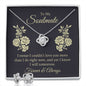 Soulmate Love Knot Jewelry Set-I swear I couldn't love you - Custom Heart Design