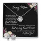 Mom Love Knot Jewelry Set-You are the best mother | Custom Heart Design