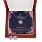 Mom Love Knot Jewelry Set-Laugh, dream, love | Custom Heart Design
