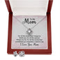 Mom Love Knot Jewelry Set-For all the times | Custom Heart Design