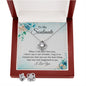 Soulmate Love Knot Jewelry Set-When I tell you I love you - Custom Heart Design