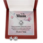 Mom Love Knot Jewelry Set-There's no better friend | Custom Heart Design