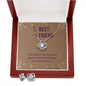 Best Friend Love Knot Jewelry Set-True friends are never far apart - Custom Heart Design