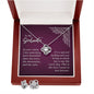 Soulmate Love Knot Jewelry Set-In your smile - Custom Heart Design