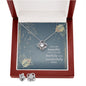 Soulmate Love Knot Jewelry Set-Beautiful and wonderfully made - Custom Heart Design