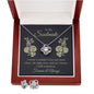 Soulmate Love Knot Jewelry Set-I swear I couldn't love you - Custom Heart Design