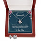 Soulmate Love Knot Jewelry Set-Thinking of you keeps me awake - Custom Heart Design