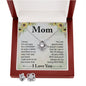 Mom Love Knot Jewelry Set-It's not easy | Custom Heart Design