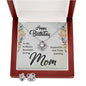 Mom Birthday Love Knot Jewelry Set | Custom Heart Design